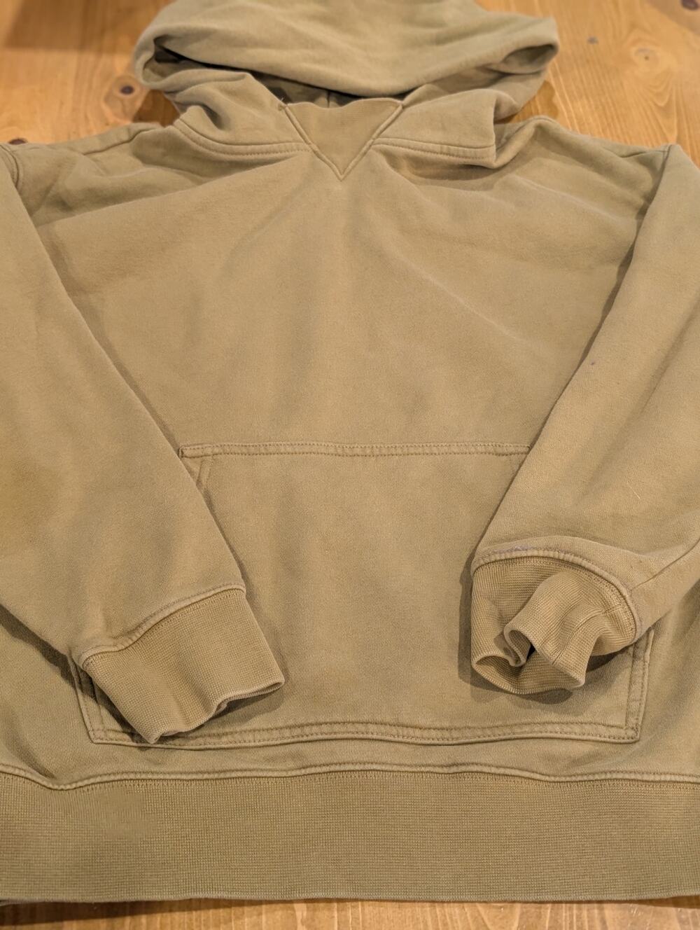 Gap Teen Heavy Weight Pull Over Hoodie, Camel, XL 12, Unisex, LN